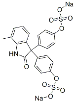 CAS#: 54935-04-5， Disodium 1,3-Dihydro-7-Methyl-2-Oxo-2H-Indole-3,3-Diylbis(p-Phenylene) Bis(Sulphate)