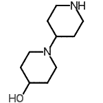 结构式 CAS# 550370-19-9, 1,4'-联哌啶-4-醇