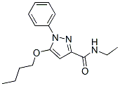 CAS#: 55228-46-1， 5-Butoxy-N-Ethyl-1-Phenyl-1H-Pyrazole-3-Carboxamide