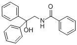 structure of CAS# 55275-59-7, N-(2-Hydroxy-2,2-Diphenylethyl)Benzenecarboxamide;N-(2-HYDROXY-2,2-DIPHENYLETHYL)BENZENECARBOXAMIDE
