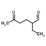 CAS 登录号：553638-75-8， 2-乙基-5-氧代-己醛