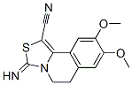 CAS#: 55393-37-8， 3-Imino-8,9-dimethoxy-5,6-dihydrothiazolo[4,3-a]isoquinoline-1-carbonitrile