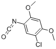 结构式 CAS# 55440-55-6, 5-氯-2,4-二甲氧基苯基异氰酸酯