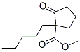 CAS 登录号：55443-08-8， 2-氧代-1-戊基环戊烷羧酸甲酯