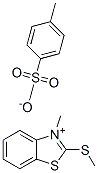structure of CAS# 55514-14-2, 3-Methyl-2-(Methylthio)Benzothiazolium p-Toluenesulphonate;4-Methylbenzenesulfonate;3-Methyl-2-(Methylthio)-1,3-Benzothiazol-3-Ium;Benzothiazolium, 3-Methyl-2-(Methylthio)-, Salt With 4-Methylbenzenesulfonicacid (1:1);3-Methyl-2-(Methylthio)-Benzothiazolium P-Toluenesulfonate