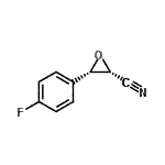 CAS 登录号：556053-67-9， (2R,3S)-3-(4-氟苯基)-2-环氧乙烷甲腈