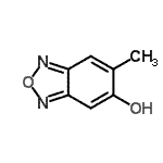 CAS 登录号：55730-22-8， 6-甲基-2,1,3-苯并恶二唑-5-醇