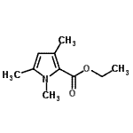 CAS 登录号：55770-79-1， 乙基1,3,5-三甲基-1H-吡咯-2-羧酸酯