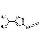CAS 登录号：55809-55-7， 3-异氰酸-5-异丙基-1,2-恶唑