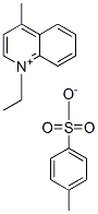 CAS 登录号：55952-56-2， 1-乙基-4-甲基喹啉鎓对甲苯磺酸盐