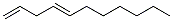 CAS 登录号：55976-13-1， (4E)-1,4-十一碳二烯