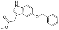 structure of CAS# 5599-44-0, Methyl 5-Benzyloxyindole-3-Acetate;5-Benzyloxyindole-3-Acetic Acid Methyl Ester, Methyl 5-Benzyloxyindole-3-Acetate, 98%;5-BENZYLOXYINDOLE-3-ACETIC ACID METHYL ESTER;5-Benzyloxyindole-3-Acetic Methyl Ester