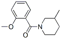 结构式 CAS# 560098-24-0, 1-(2-甲氧基苯甲酰基)-3-甲基-哌啶