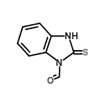 CAS 登录号：56029-77-7， 2-硫代-2,3-二氢-1H-苯并咪唑-1-甲醛