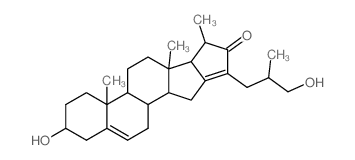 CAS 登录号：561-98-8， 3beta,26-二羟基-16,23-环胆甾-5,16(23)-二烯-22-酮