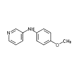 CAS 登录号：562085-85-2， N-(4-甲氧基苯基)-3-吡啶胺