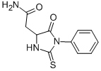 CAS#: 5624-08-8， 3-Phenyl-2-thio-5-Hydantoinacetamide