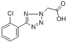 structure of CAS# 5626-38-0, [5-(2-Chlorophenyl)-2H-Tetrazol-2-Yl]Acetic Acid;2-[(1-Adamantyl-Oxomethyl)Amino]Acetic Acid (4-Oxo-1,2,3-Benzotriazin-3-Yl)Methyl Ester;2-(Adamantane-1-Carbonylamino)Acetic Acid (4-Keto-1,2,3-Benzotriazin-3-Yl)Methyl Ester;(4-Oxo-1,2,3-Benzotriazin-3-Yl)Methyl 2-(1-Adamantylcarbonylamino)Ethanoate