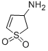 structure of CAS# 56275-95-7, 1,1-Dioxido-2,3-Dihydrothien-3-Ylamine Hydrochloride;[(3R)-1,1-Dioxo-2,3-Dihydrothiophen-3-Yl]Ammonium;[(3R)-1,1-Diketo-2,3-Dihydrothiophen-3-Yl]Ammonium;Zinc03865989