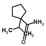 CAS 登录号：56497-40-6， 1-异丙基环戊烷甲酰胺