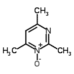 CAS#: 56536-48-2， 2,4,6-Trimethylpyrimidine 1-Oxide