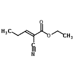 CAS#: 56599-41-8， Ethyl (2E)-2-Cyano-2-Pentenoate