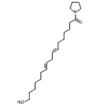 CAS#: 56599-76-9， (7E,10E)-1-(1-Pyrrolidinyl)-7,10-Octadecadien-1-One