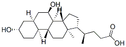 CAS 登录号：566-24-5， (4R)-4-[(3S,5S,7R,8R,9S,10S,13R,14S,17R)-3,7-二羟基-10,13-二甲基-2,3,4,5,6,7,8,9,11,12,14,15,16,17-十四氢-1H-环戊二烯并[a]菲-17-基]戊酸