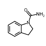 CAS 登录号：56632-33-8， 1-吲哚啉甲酰胺