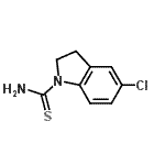 CAS 登录号：56632-36-1， 5-氯-1-吲哚啉硫代甲酰胺