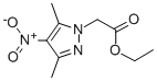 结构式 CAS# 5679-18-5, (3,5-二甲基-4-硝基-1H-吡唑-1-基)乙酸乙酯