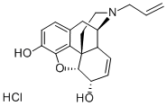 CAS#: 57-29-4， Nalorphine hydrochloride
