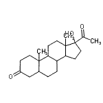 CAS 登录号：570-59-2， 17-羟基孕甾烷e-3,20-二酮