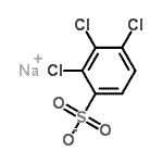 CAS 登录号：57004-41-8， 钠2,3,4-三氯苯磺酸酯