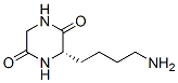 CAS 登录号：57022-32-9， (S)-3-(4-氨基丁基)-2,5-哌嗪二酮