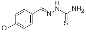 结构式 CAS# 5706-80-9, 2-(4-氯苄亚基)肼-1-硫代甲酰胺