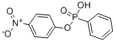 structure of CAS# 57072-35-2, (4-Nitrophenoxy)-phenylPhosphonic acid;(4-Nitrophenoxy)-Phenyl-Phosphinate;Zinc04352629;Zinc02522552