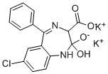 结构式 CAS# 57109-90-7, 氯卓酸二钾盐