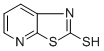 structure of CAS# 57135-09-8, Pyrido[3,2-d][1,3]Thiazole-2-Thiol;Pyrido[3,2-D][1,3]Thiazole-2-Thiol, 2-Mercapto-[1,3]Thiazolo[5,4-B]Pyridine, 2-Sulphanyl-[1,3]Thiazolo[5,4-B]Pyridine;[1,3]Thiazolo[5,4-B]Pyridine-2-Thiol;PYRIDO[3,2-D][1,3]THIAZOLE-2-THIOL