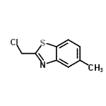 CAS 登录号：5717-91-9， 2-(氯甲基)-5-甲基-1,3-苯并噻唑