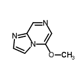 CAS 登录号：572910-76-0， 5-甲氧基咪唑并[1,2-a]吡嗪