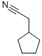 structure of CAS# 5732-87-6, Cyclopentaneacetonitrile;Cyclopentaneacetonitrile;Nsc81879