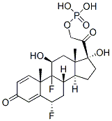 CAS#: 57331-14-3， 6alpha,9-Difluoro-11beta,17,21-Trihydroxypregna-1,4-Diene-3,20-Dione 21-(Dihydrogen Phosphate)
