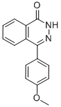 structure of CAS# 57353-93-2, 4-(4-Methoxyphenyl)-1-(2H)-Phthalazinon;4-(4-METHOXYPHENYL)-1-(2H)-PHTHALAZINON&