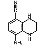 CAS 登录号：573758-53-9， 8-氨基-1,2,3,4-四氢-5-喹喔啉甲腈