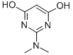 structure of CAS# 5738-14-7, 2-(Dimethylamino)-4,6-Pyrimidinediol;2G-377S;Nsc266177;Ab-323/25048238