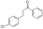 structure of CAS# 5739-39-9, 3-(4-Chlorophenyl)Propiophenone;3-(4-Chlorophenyl)-1-Phenyl-Propan-1-One;Nsc55904
