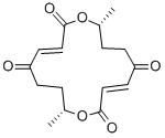 CAS#: 5739-85-5， (3E,8R,11E,16R)-8,16-Dimethyl-1,9-Dioxacyclohexadeca-3,11-diene-2,5,10,13-tetrone