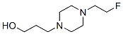 CAS 登录号：574745-95-2， 4-(2-氟乙基)-1-哌嗪丙醇