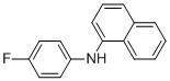 结构式 CAS# 575-26-8, (4-氟-苯基)-萘-1-基-胺